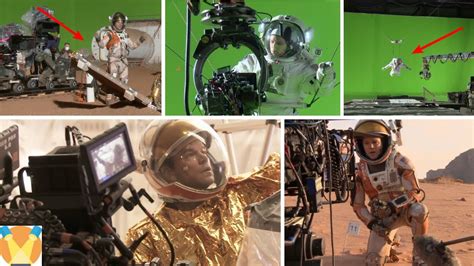 the martian behind scenes